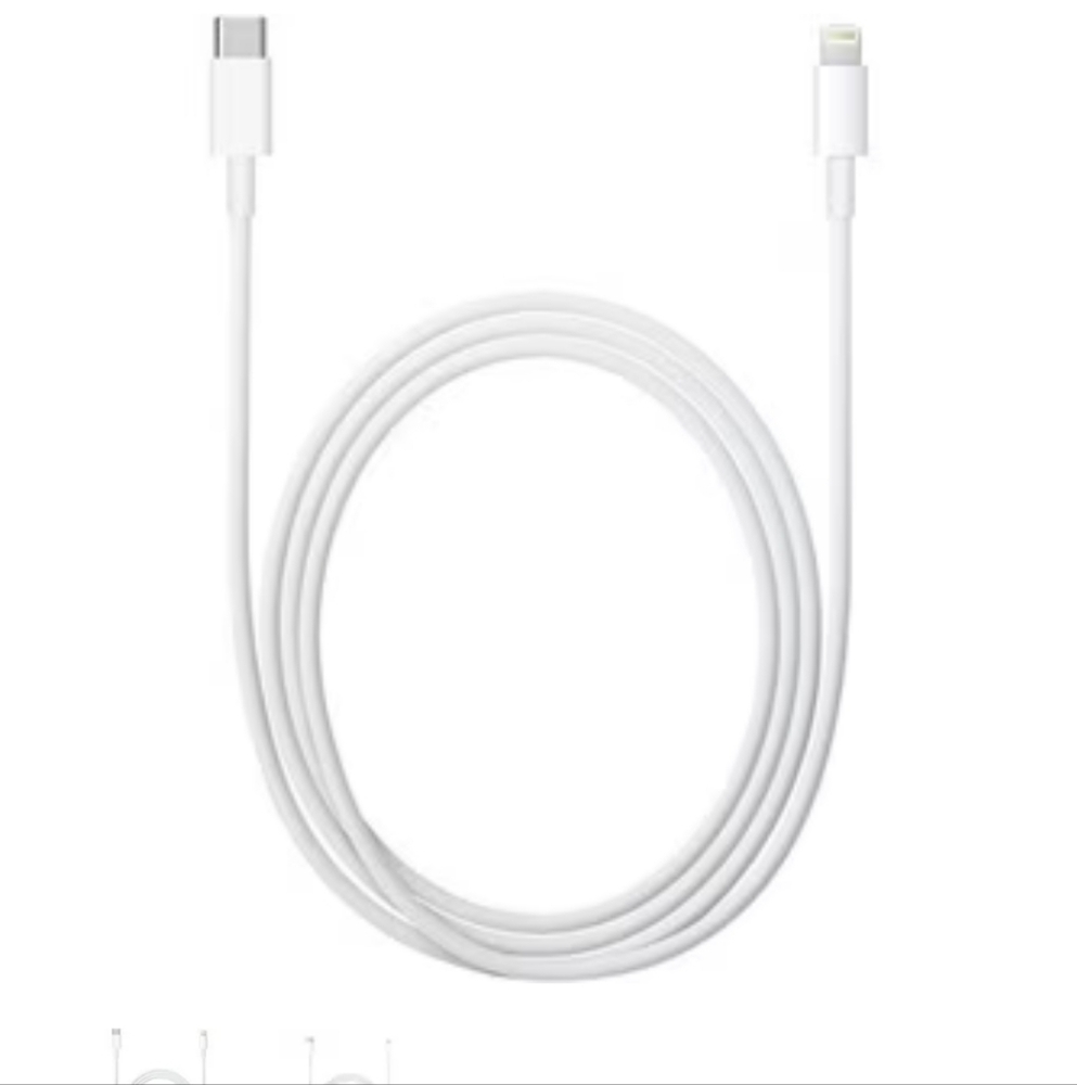 White Charging Cable